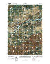 Toledo Washington Historical topographic map, 1:24000 scale, 7.5 X 7.5 Minute, Year 2011