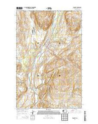 Tonasket Washington Current topographic map, 1:24000 scale, 7.5 X 7.5 Minute, Year 2014