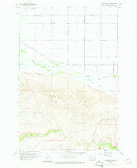 Toppenish SW Washington Historical topographic map, 1:24000 scale, 7.5 X 7.5 Minute, Year 1958