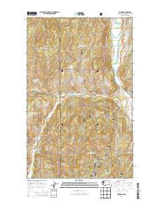 Toroda Washington Current topographic map, 1:24000 scale, 7.5 X 7.5 Minute, Year 2014