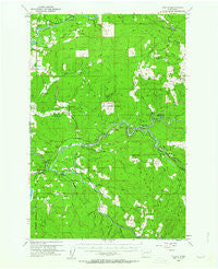 Toutle Washington Historical topographic map, 1:62500 scale, 15 X 15 Minute, Year 1953