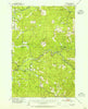 Toutle Washington Historical topographic map, 1:62500 scale, 15 X 15 Minute, Year 1953