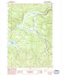 Toutle Washington Historical topographic map, 1:24000 scale, 7.5 X 7.5 Minute, Year 1985