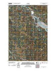 Toutle Mountain Washington Historical topographic map, 1:24000 scale, 7.5 X 7.5 Minute, Year 2011