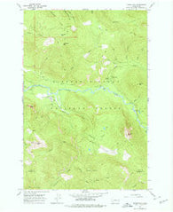 Tower Rock Washington Historical topographic map, 1:24000 scale, 7.5 X 7.5 Minute, Year 1965
