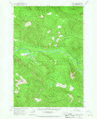 Tower Rock Washington Historical topographic map, 1:24000 scale, 7.5 X 7.5 Minute, Year 1965