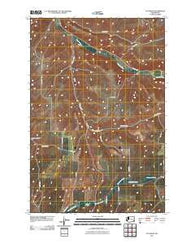 Tucannon Washington Historical topographic map, 1:24000 scale, 7.5 X 7.5 Minute, Year 2011