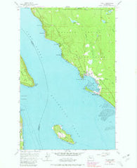 Tulalip Washington Historical topographic map, 1:24000 scale, 7.5 X 7.5 Minute, Year 1956