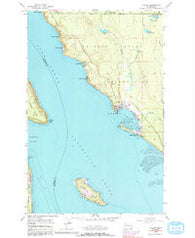 Tulalip Washington Historical topographic map, 1:24000 scale, 7.5 X 7.5 Minute, Year 1956