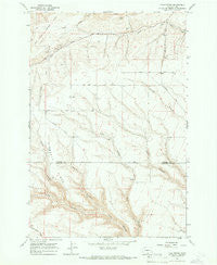 Tule Prong Washington Historical topographic map, 1:24000 scale, 7.5 X 7.5 Minute, Year 1965