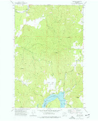 Tumtum Washington Historical topographic map, 1:24000 scale, 7.5 X 7.5 Minute, Year 1973