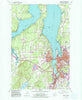 Tumwater Washington Historical topographic map, 1:24000 scale, 7.5 X 7.5 Minute, Year 1959
