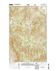 Tunk Mountain Washington Current topographic map, 1:24000 scale, 7.5 X 7.5 Minute, Year 2014