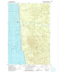 Tunnel Island Washington Historical topographic map, 1:24000 scale, 7.5 X 7.5 Minute, Year 1982