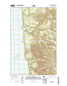 Tunnel Island Washington Current topographic map, 1:24000 scale, 7.5 X 7.5 Minute, Year 2014