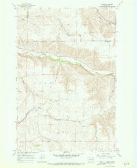 Turner Washington Historical topographic map, 1:24000 scale, 7.5 X 7.5 Minute, Year 1967