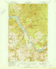 Turtle Lake Washington Historical topographic map, 1:62500 scale, 15 X 15 Minute, Year 1950