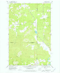 Tweedie Washington Historical topographic map, 1:24000 scale, 7.5 X 7.5 Minute, Year 1968