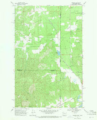 Tweedie Washington Historical topographic map, 1:24000 scale, 7.5 X 7.5 Minute, Year 1968