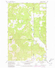 Tweedie Washington Historical topographic map, 1:24000 scale, 7.5 X 7.5 Minute, Year 1968