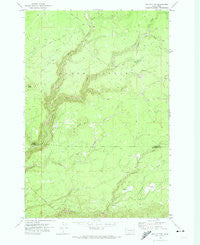 Twin Buttes Washington Historical topographic map, 1:24000 scale, 7.5 X 7.5 Minute, Year 1968