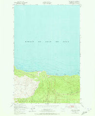 Twin Rivers Washington Historical topographic map, 1:24000 scale, 7.5 X 7.5 Minute, Year 1950