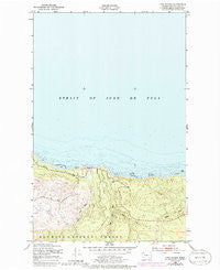 Twin Rivers Washington Historical topographic map, 1:24000 scale, 7.5 X 7.5 Minute, Year 1950