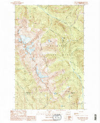 Twin Sisters Mtn. Washington Historical topographic map, 1:24000 scale, 7.5 X 7.5 Minute, Year 1989