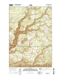 Twin Buttes Washington Current topographic map, 1:24000 scale, 7.5 X 7.5 Minute, Year 2014