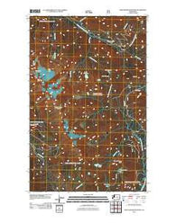 Twin Sisters Mountain Washington Historical topographic map, 1:24000 scale, 7.5 X 7.5 Minute, Year 2011