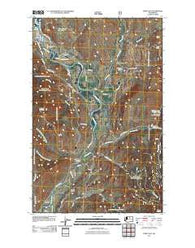 Twisp East Washington Historical topographic map, 1:24000 scale, 7.5 X 7.5 Minute, Year 2011