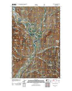 Twisp East Washington Historical topographic map, 1:24000 scale, 7.5 X 7.5 Minute, Year 2011