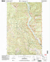Tyee Mountain Washington Historical topographic map, 1:24000 scale, 7.5 X 7.5 Minute, Year 2004