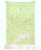 Tyler Peak Washington Historical topographic map, 1:24000 scale, 7.5 X 7.5 Minute, Year 1990