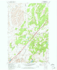 Tyler Washington Historical topographic map, 1:24000 scale, 7.5 X 7.5 Minute, Year 1980