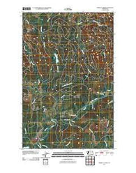 Umbrella Creek Washington Historical topographic map, 1:24000 scale, 7.5 X 7.5 Minute, Year 2011