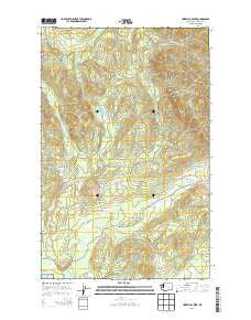 Umbrella Creek Washington Current topographic map, 1:24000 scale, 7.5 X 7.5 Minute, Year 2014
