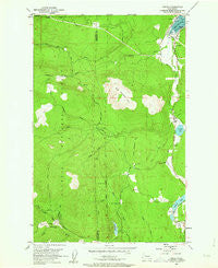 Uncas Washington Historical topographic map, 1:24000 scale, 7.5 X 7.5 Minute, Year 1953