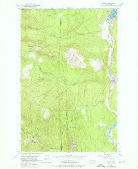 Uncas Washington Historical topographic map, 1:24000 scale, 7.5 X 7.5 Minute, Year 1953