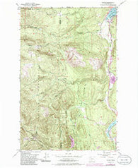Uncas Washington Historical topographic map, 1:24000 scale, 7.5 X 7.5 Minute, Year 1953