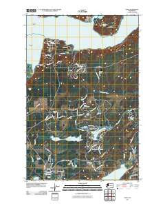 Union Washington Historical topographic map, 1:24000 scale, 7.5 X 7.5 Minute, Year 2011