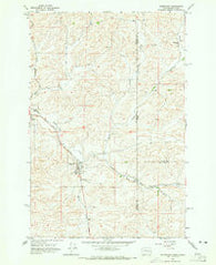 Uniontown Washington Historical topographic map, 1:24000 scale, 7.5 X 7.5 Minute, Year 1964