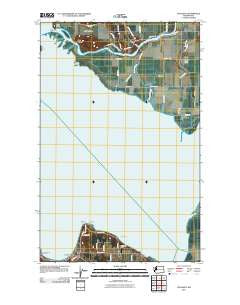 Utsalady Washington Historical topographic map, 1:24000 scale, 7.5 X 7.5 Minute, Year 2011