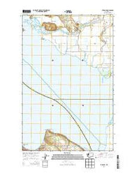 Utsalady Washington Current topographic map, 1:24000 scale, 7.5 X 7.5 Minute, Year 2014