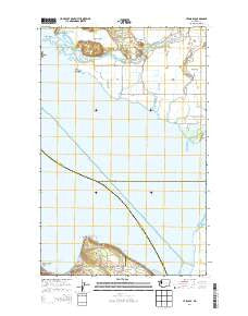 Utsalady Washington Current topographic map, 1:24000 scale, 7.5 X 7.5 Minute, Year 2014