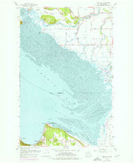 Utsalady Washington Historical topographic map, 1:24000 scale, 7.5 X 7.5 Minute, Year 1956
