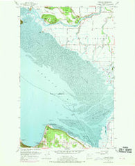 Utsalady Washington Historical topographic map, 1:24000 scale, 7.5 X 7.5 Minute, Year 1956