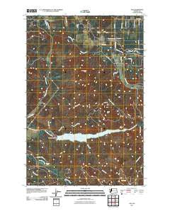 Vail Washington Historical topographic map, 1:24000 scale, 7.5 X 7.5 Minute, Year 2011