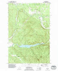 Vail Washington Historical topographic map, 1:24000 scale, 7.5 X 7.5 Minute, Year 1990