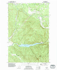Vail Washington Historical topographic map, 1:24000 scale, 7.5 X 7.5 Minute, Year 1990